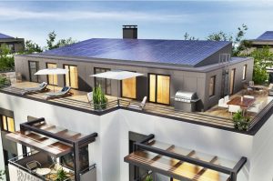 imagen destacada sobre el artículo " Placas solares en comunidades de vecinos ¿Son rentables? " en la web de DIMARSA